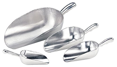 Komercyjne łyżki do żywności |   Crestware Klasa Komercyjna, As38, Łyżka z Odlewanego Aluminium 38 Oz, Zestaw 2 Sztuk Komercyjne łyżki do żywności Komercyjne łyżki do żywności